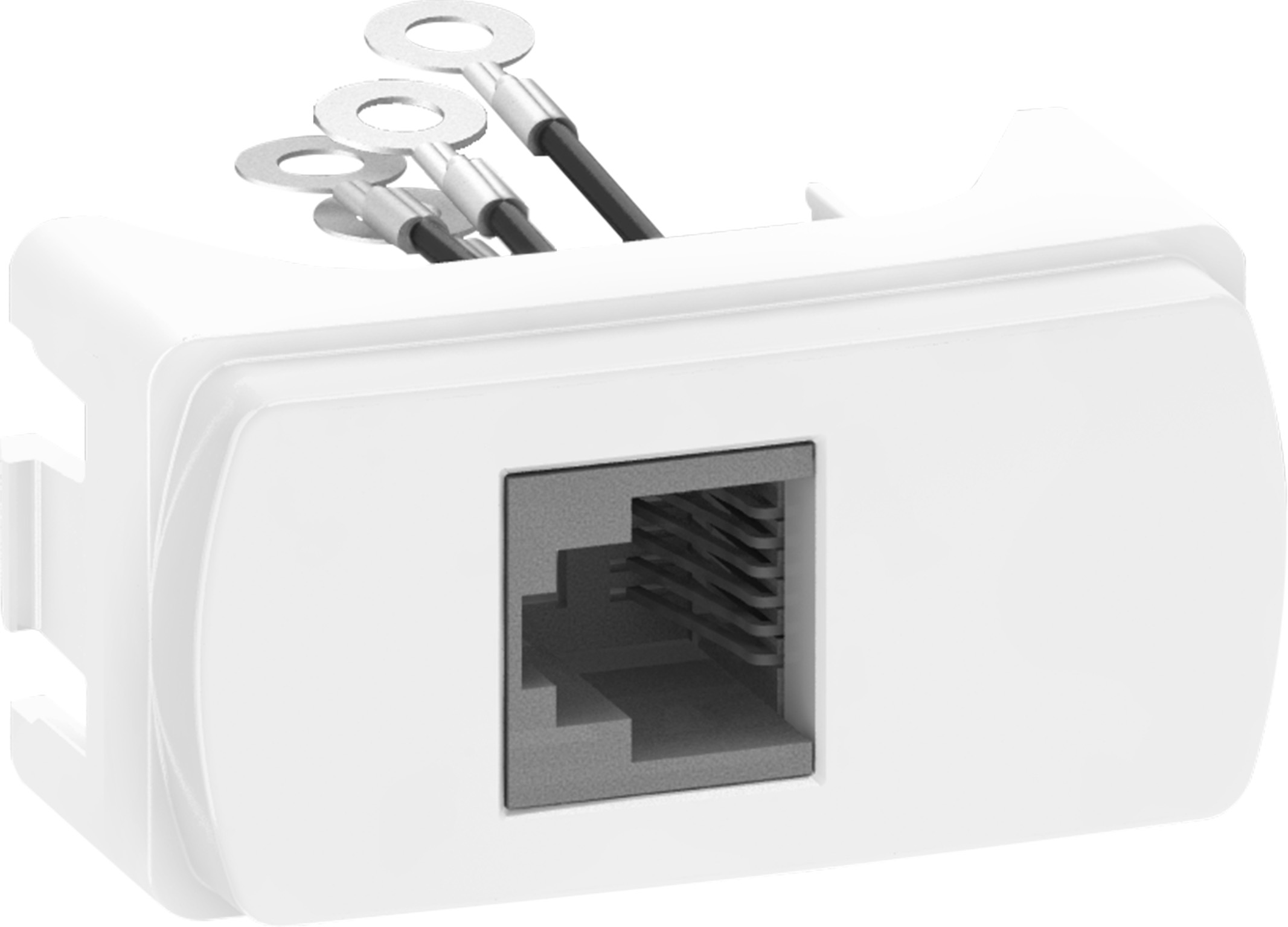 Modulo Toma Telefonica RJ11 Blanco Miluz S3B74800 (144836) — SCHNEIDER ELECTRIC