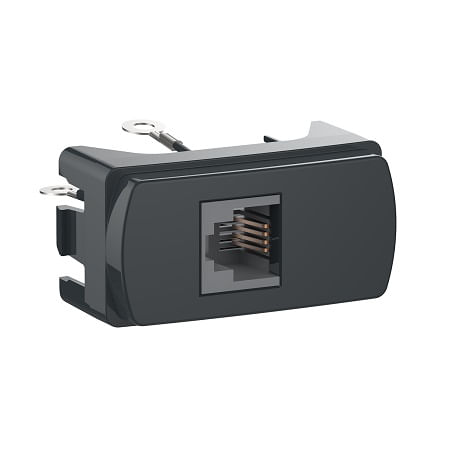 Modulo Toma Telefonica RJ11 Grafito Miluz S3B74806 (144837) — SCHNEIDER ELECTRIC