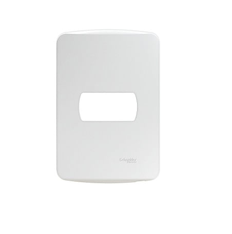 Placa 1 Puesto Con Soporte Blanco Miluz S3B57210 (144846) — SCHNEIDER ELECTRIC