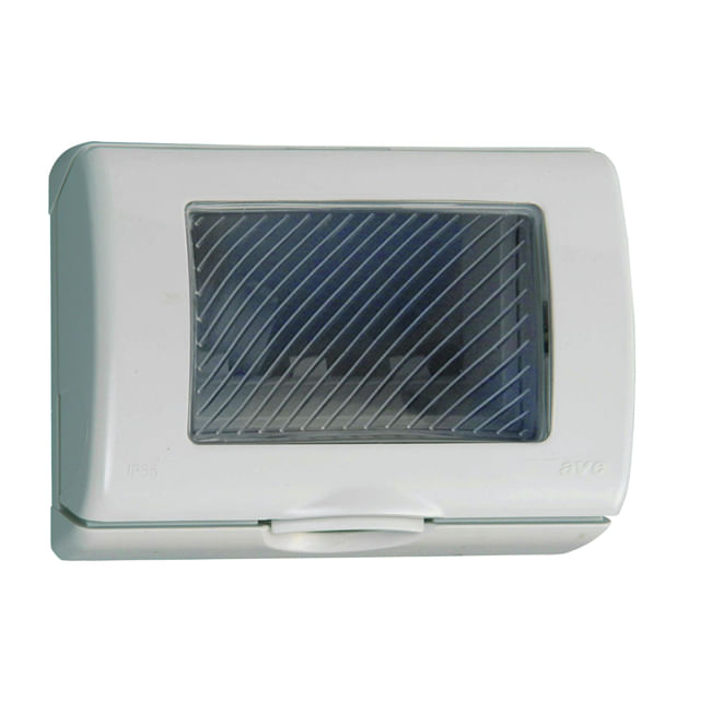 Placa 3 Modulos Estanca Gris IP55 MWD090164543 — Schneider Electric — Schneider