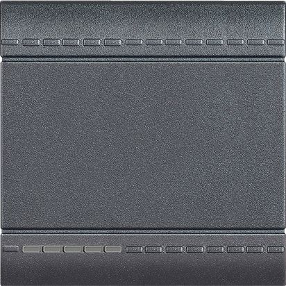 Cubretecla Neutro Iluminable 2 Puestos Antracita L4915M2N Living Light (147852) — BTicino