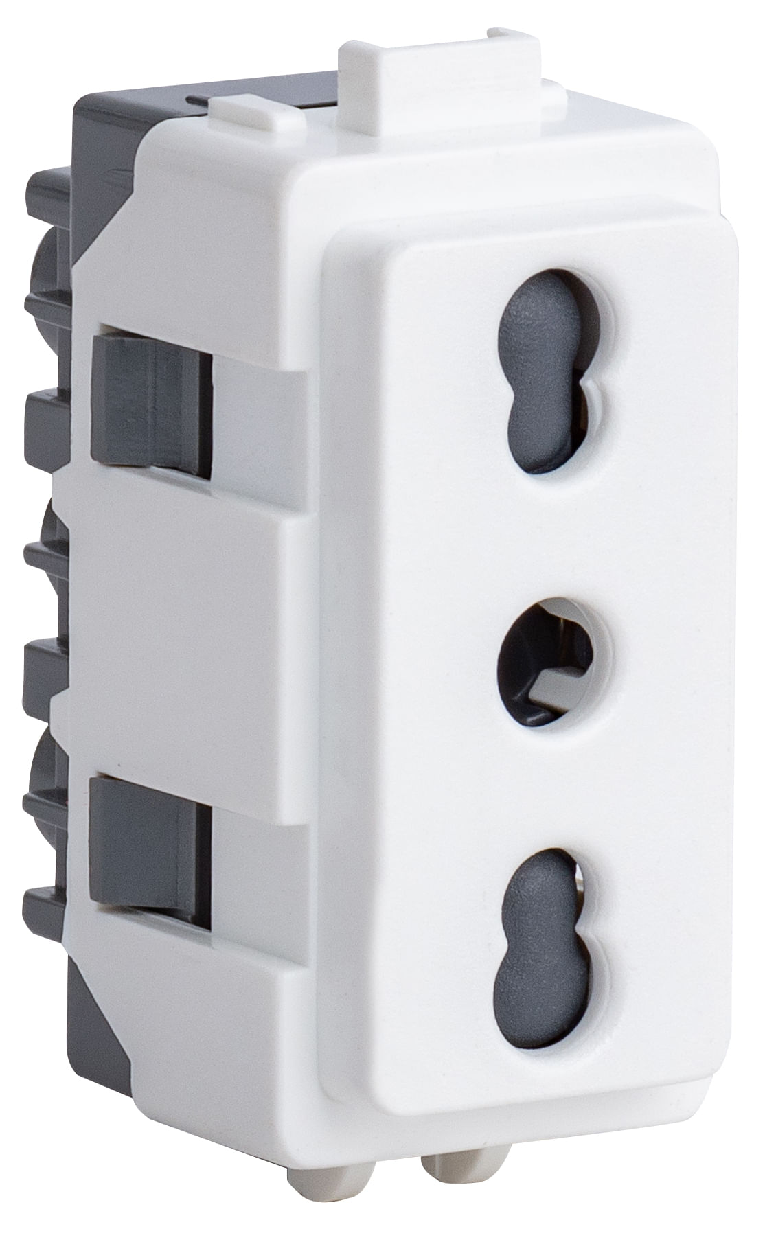 Modulo Enchufe 2P+T 10/16A 250V Blanco Genesis MWD130087817 (147982) — SCHNEIDER ELECTRIC