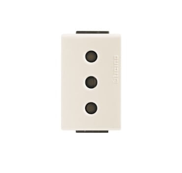 Modulo Enchufe 2P+T 10A Marfil AE2113EM Modus Style (148728) — BTICINO
