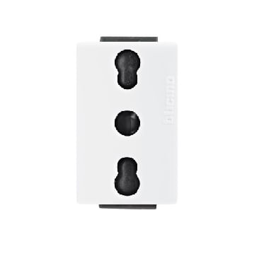 Modulo Enchufe 2P+T 10/16A Blanco AE2180EB Modus Style (148754) — BTicino