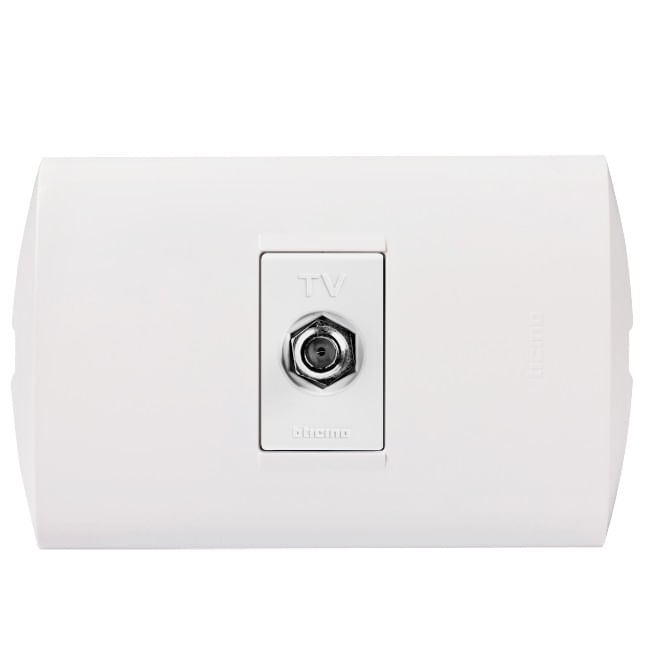 Toma Tv Tipo F Blanca Armado AE2152EB Modus Style (148786) — BTicino