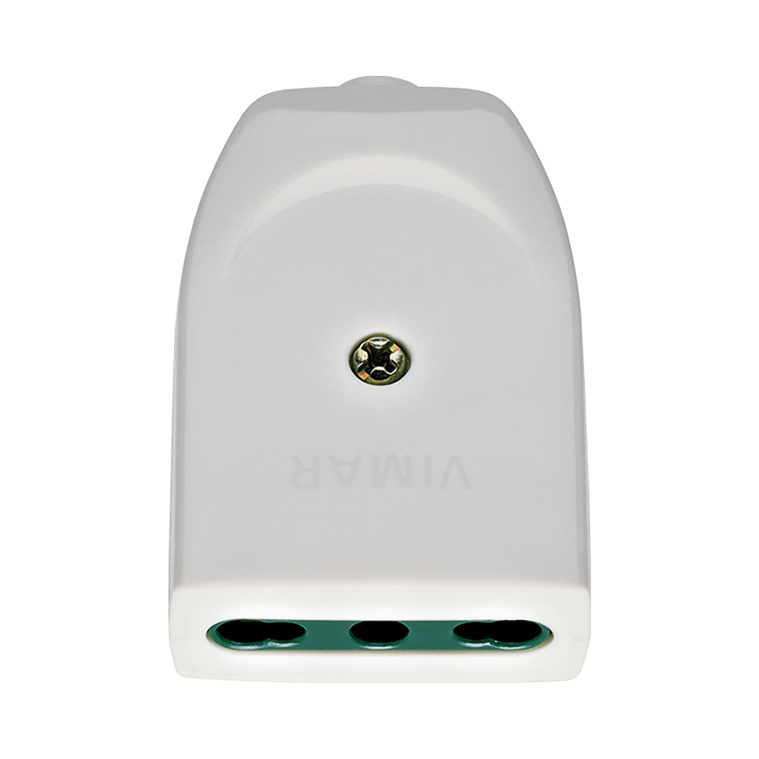 Enchufe Hembra Volante 2P+T 16A 250V P17/11 Blanco 00223.B — Vimar — VIMAR