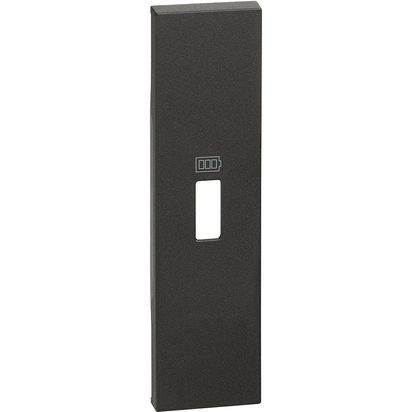 Cubretecla USB 1 Módulo Negro KG10C — BTicino — BTicino