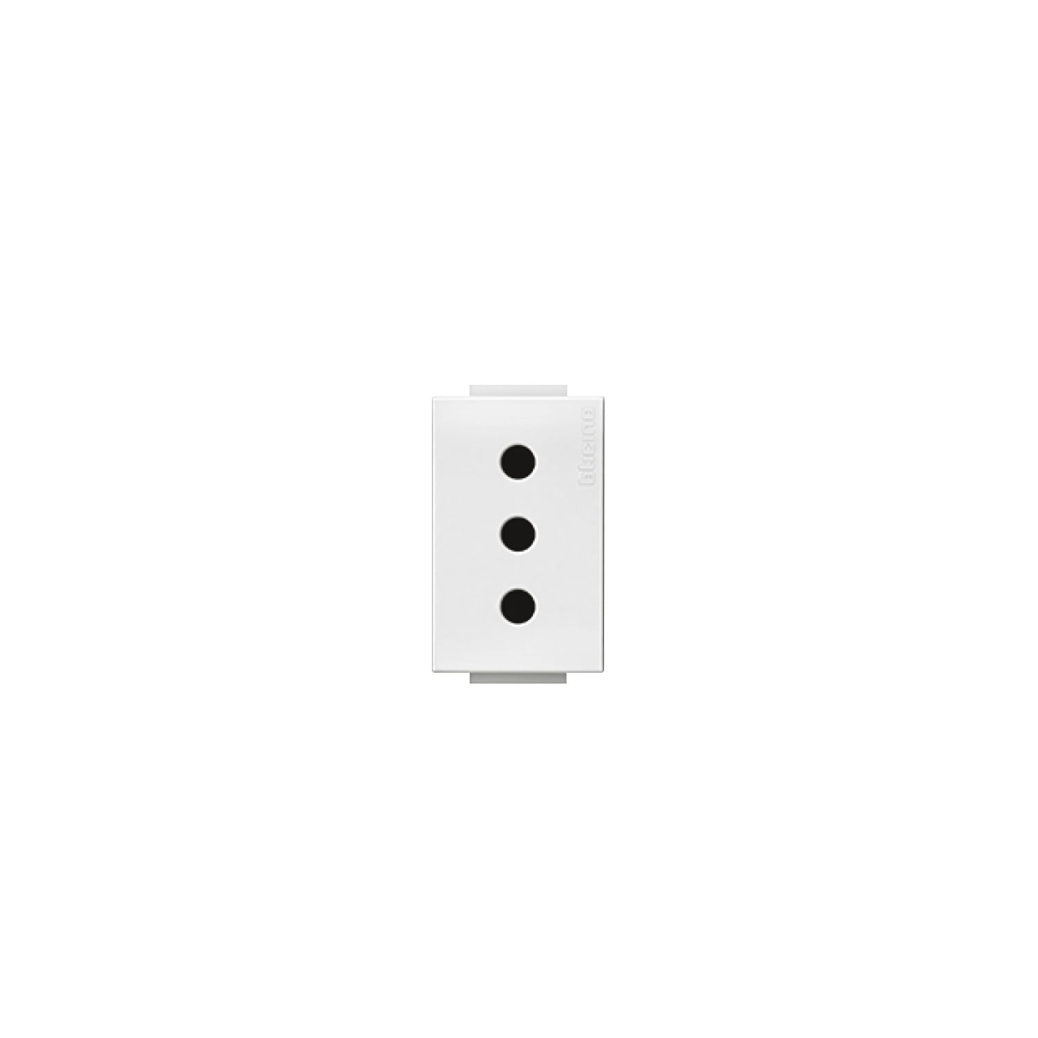 Modulo Enchufe 2P+T 10A 250V Blanco Nobile AF2113EB (149406) — BTicino