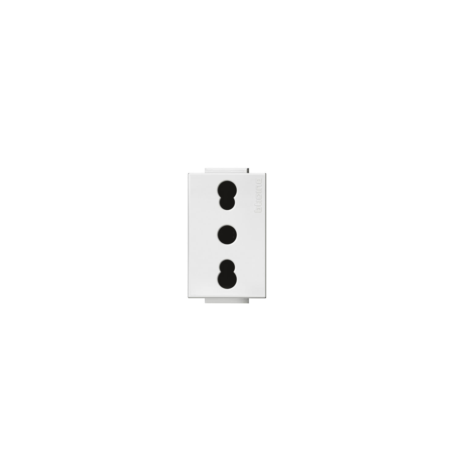 Modulo Enchufe 2P+T 10/16A 250V Blanco Nobile AF2180EB (149408) — BTICINO