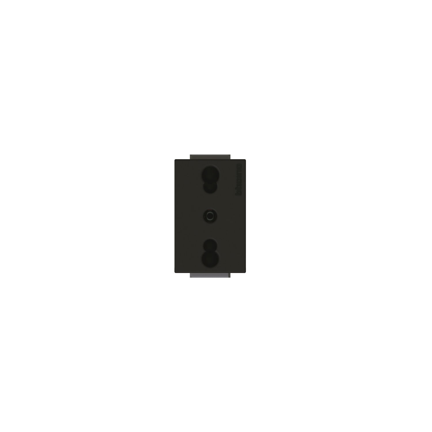 Modulo Enchufe 2P+T 10/16A 250V Antracita Nobile AF2180EA (149409) — BTICINO
