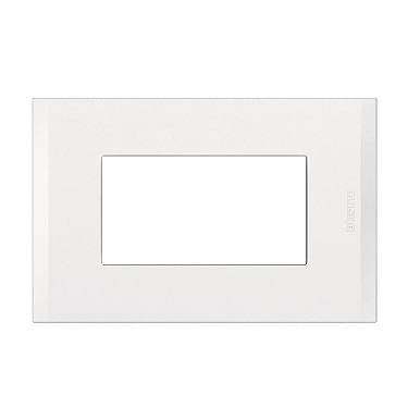 Placa 3 Puestos Blanca con Soporte Nobile AF5S3EB (149426) — BTICINO