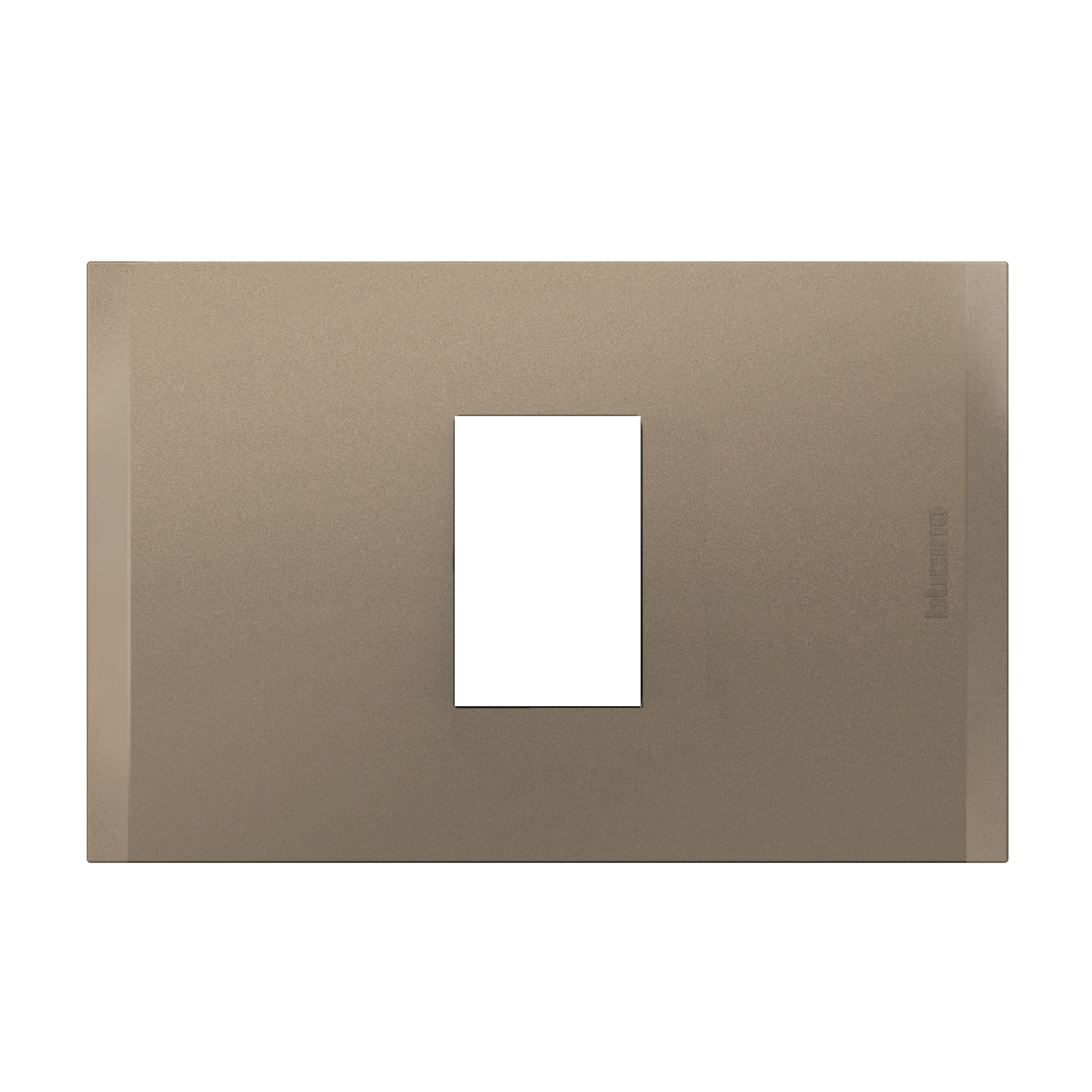 Placa 1 Puesto Terra con Soporte Nobile AF5S1TI (149432) — BTICINO
