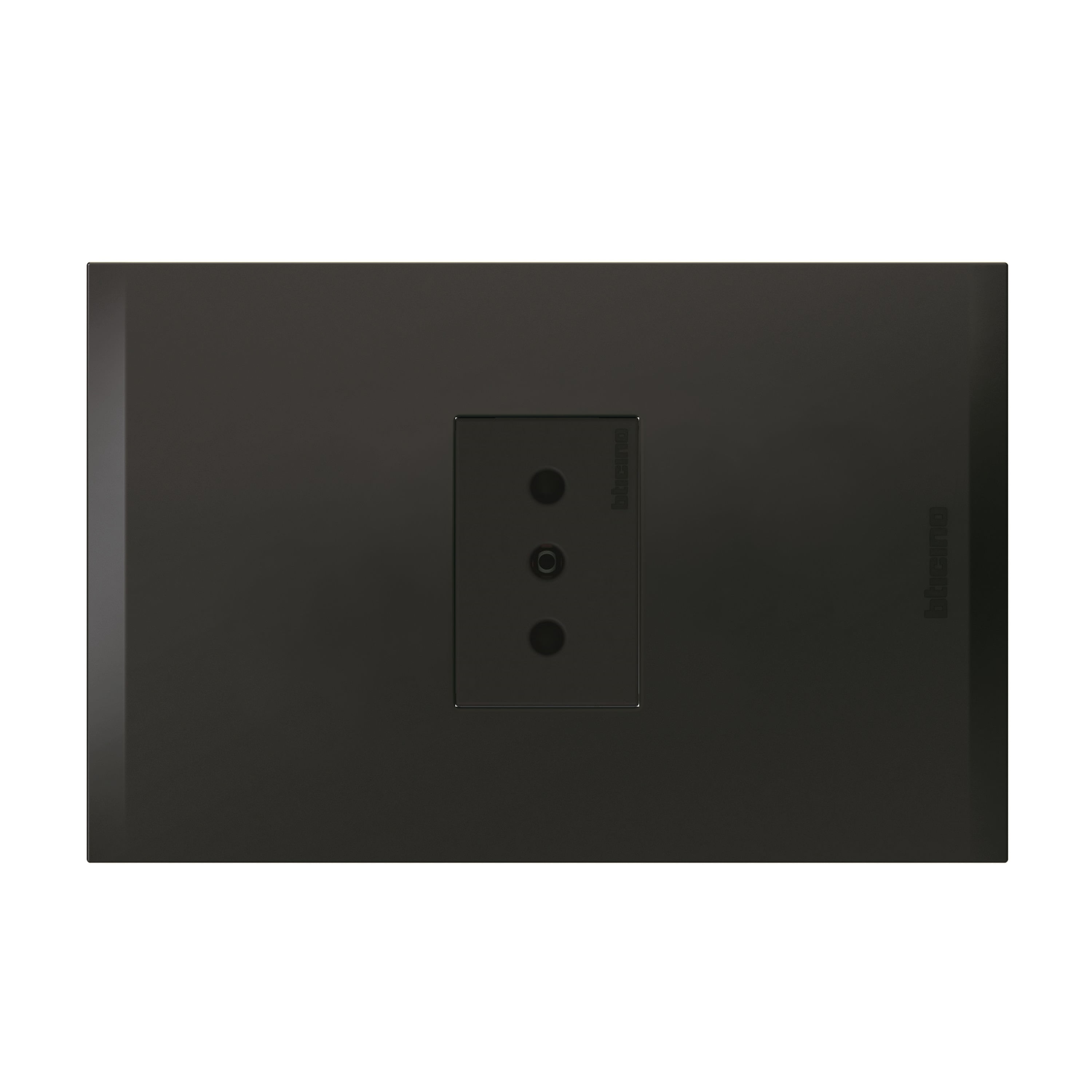 Enchufe 2P+T 10A 250V Antracita Black Nobile AF2113E1ANG (149455) — BTICINO