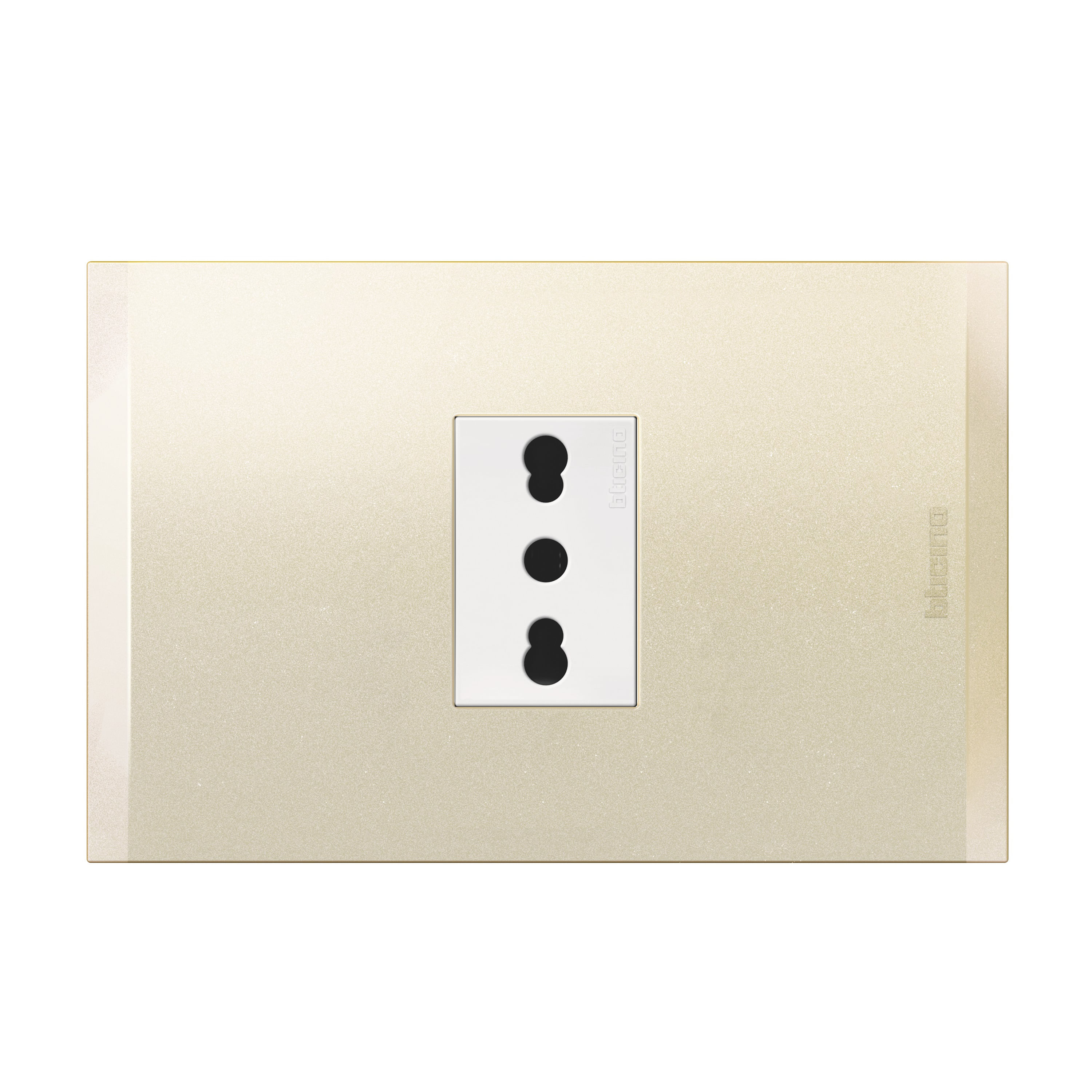 Enchufe 2P+T 10/16A 250V Blanco Perla Nobile AF2180E1BNA (149457) — BTICINO