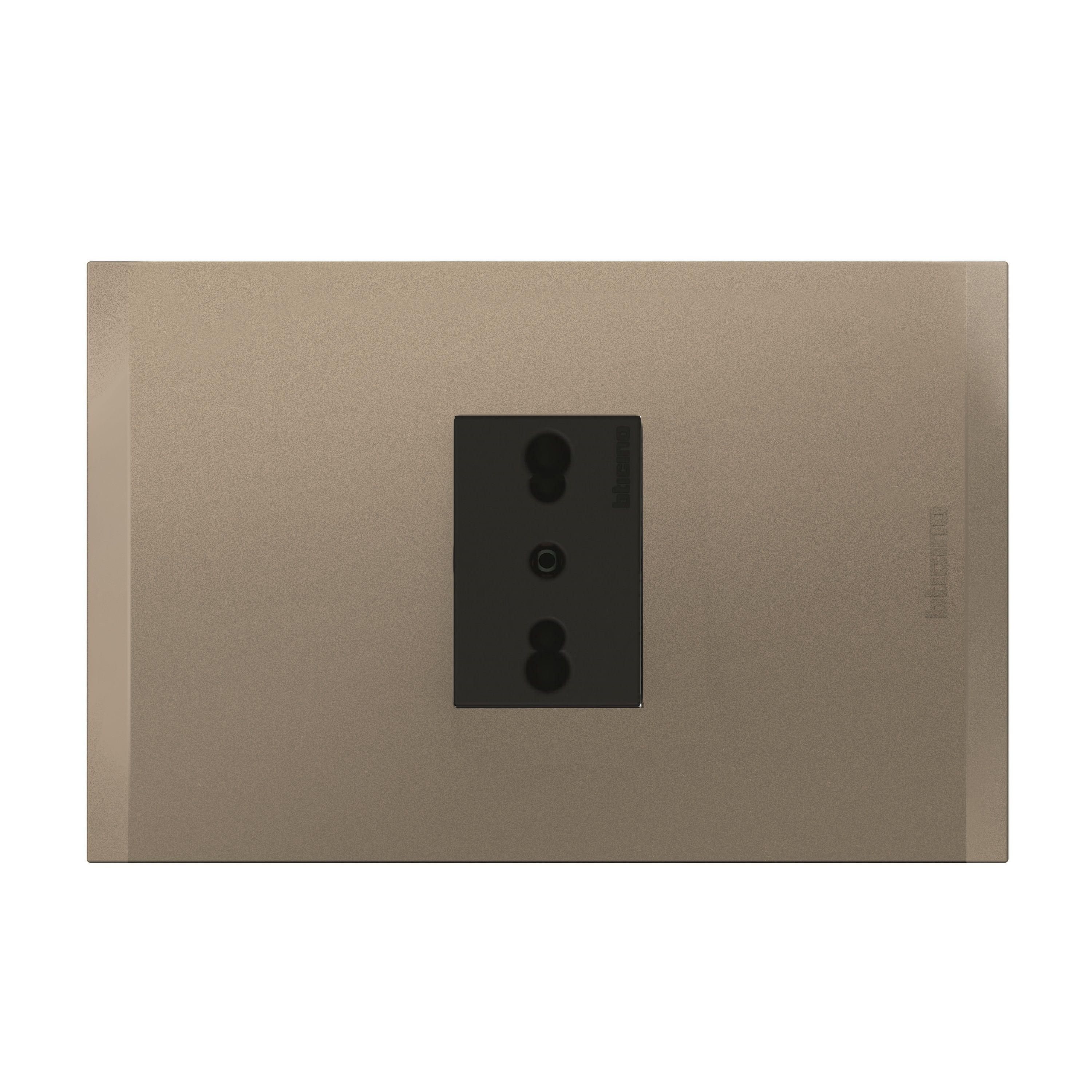 Enchufe 2P+T 10/16A 250V Antracita Terra Nobile AF2180E1ATI (149458) — BTicino