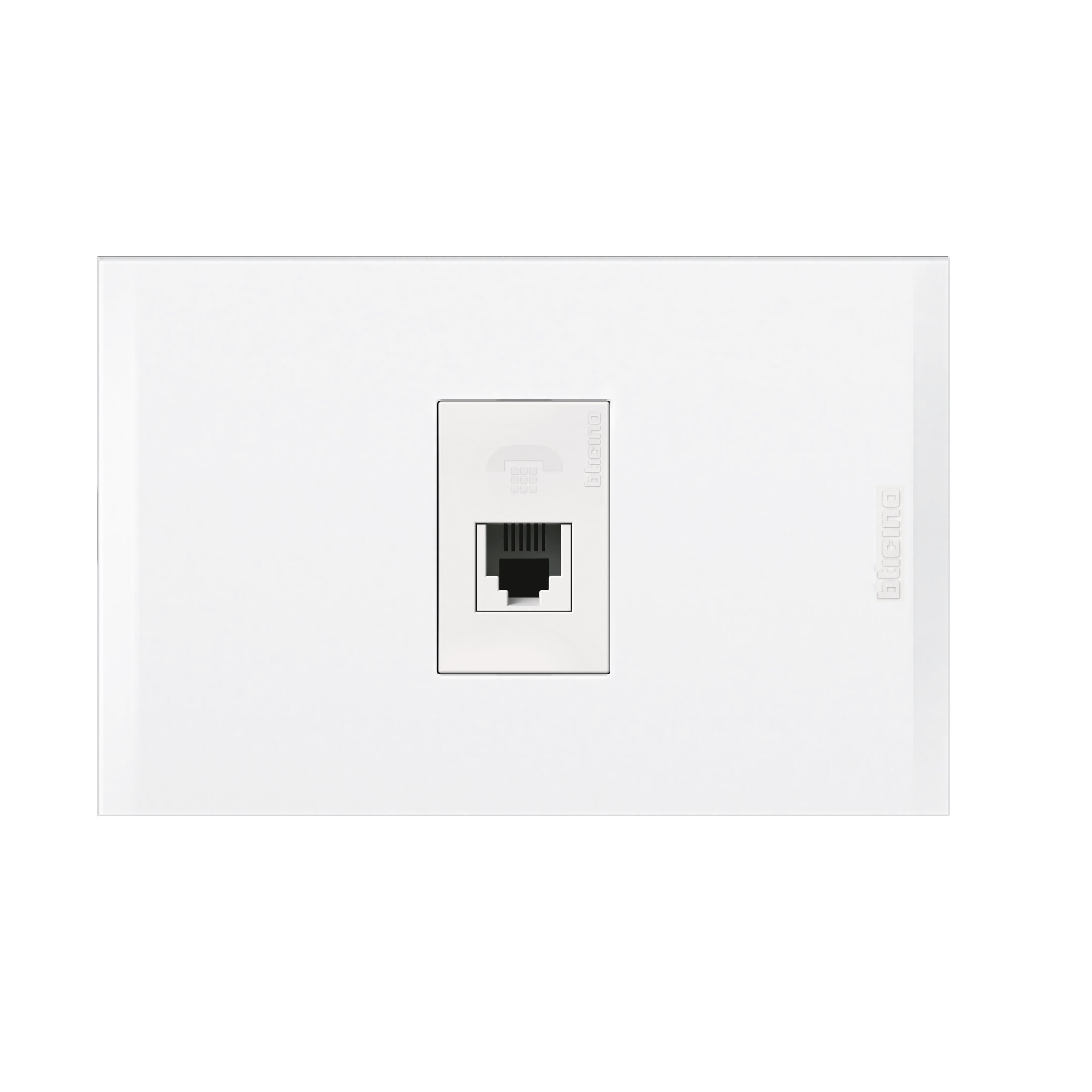 Toma RJ11 Blanco Blanco Nobile AF2082EB (149468) — BTICINO