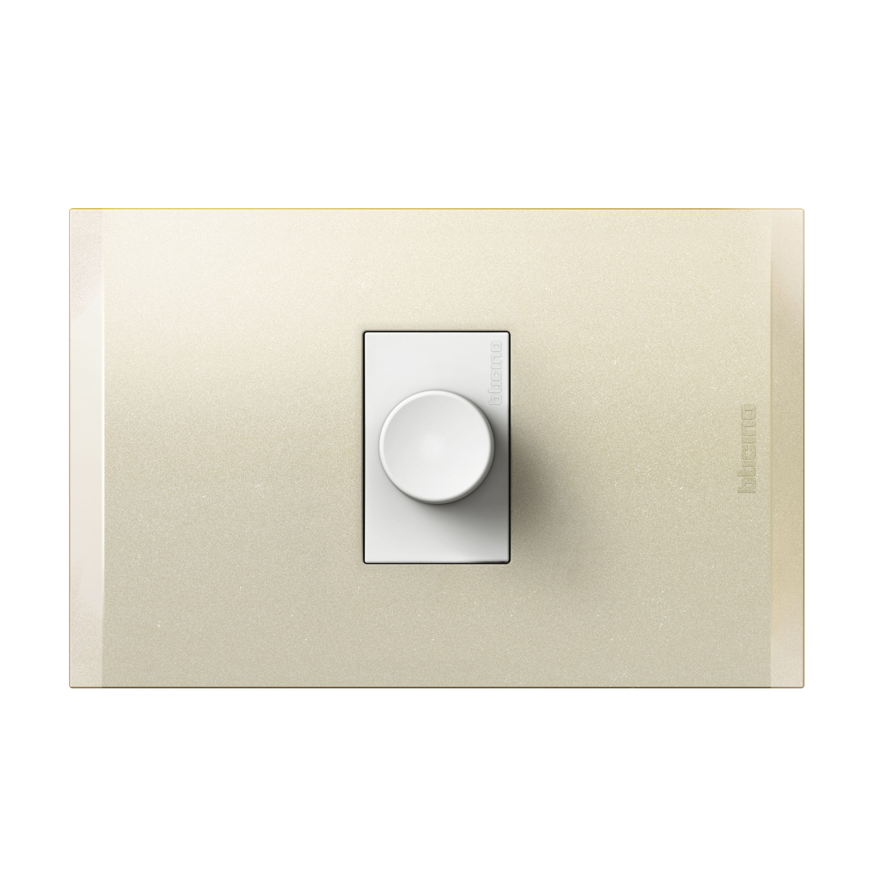 Dimmer Universal con Perilla 200W Blanco Perla Nobile AF2156EBNA (149477) — BTicino