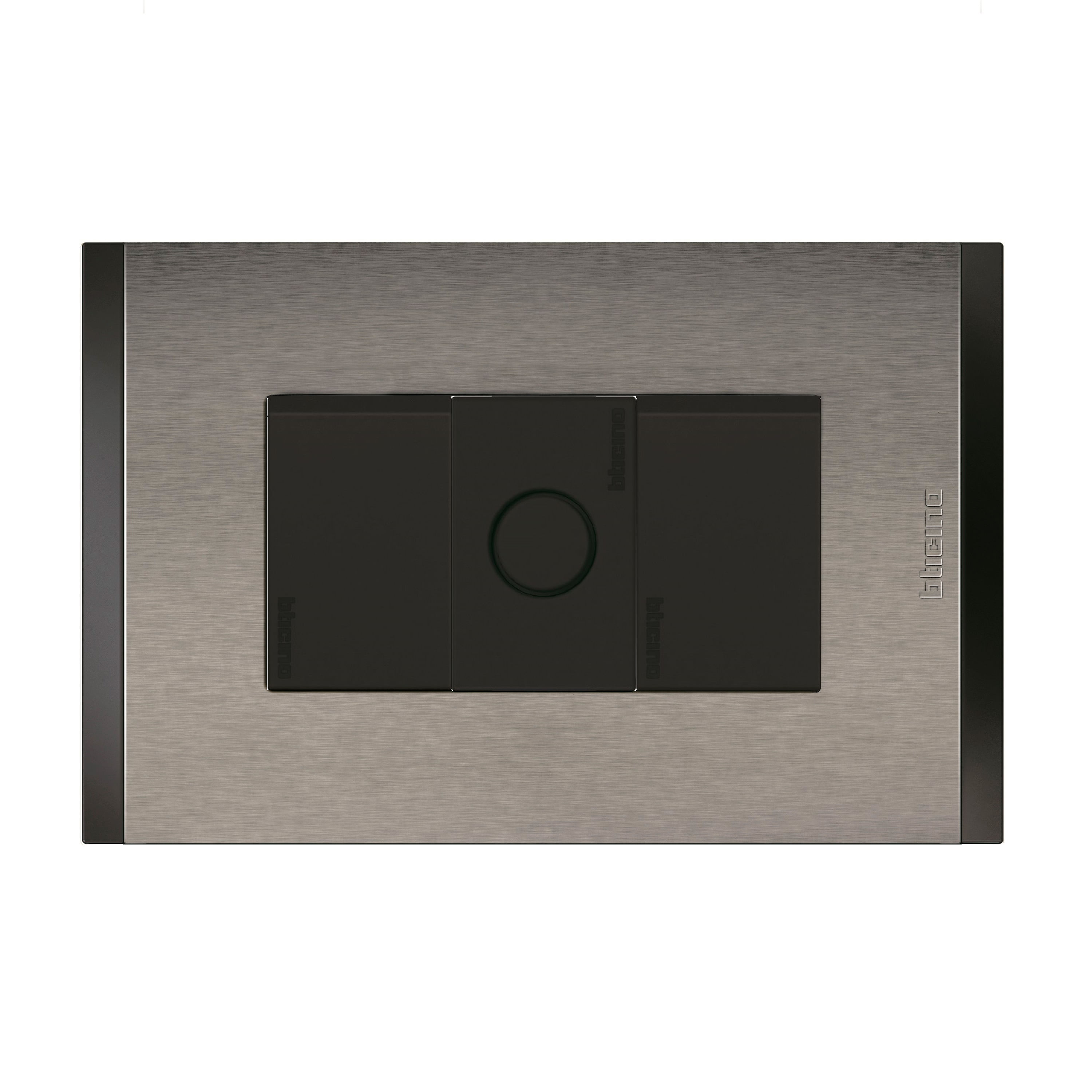 Interruptor 9/15 10AX 250V Antracita Metal Titanio Nobile AF2200EAMT (149518) — BTICINO