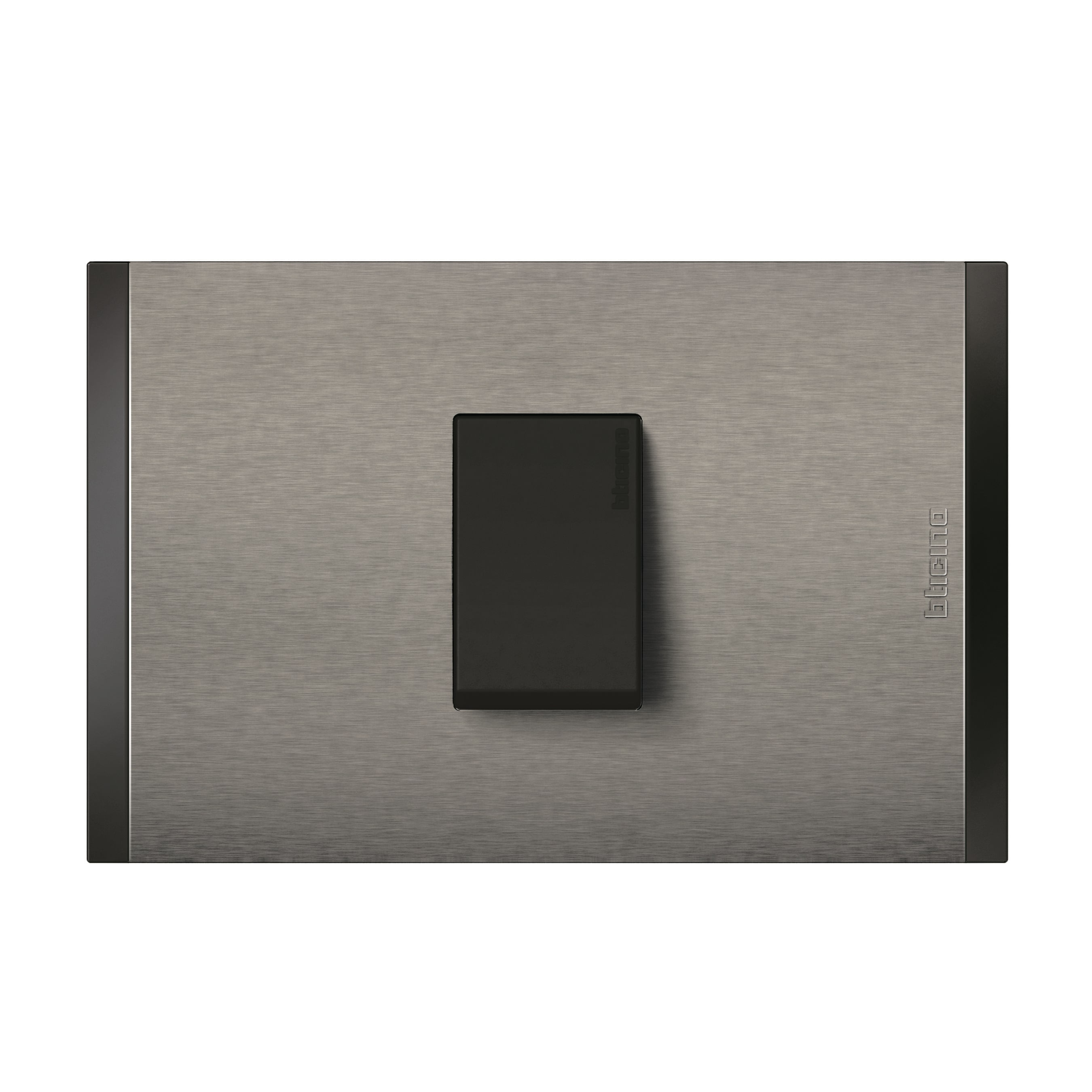 Interruptor 9/24 10AX 3 Vias 250V Antracita Metal Titanio Nobile AF2101EAMT (149520) — BTicino