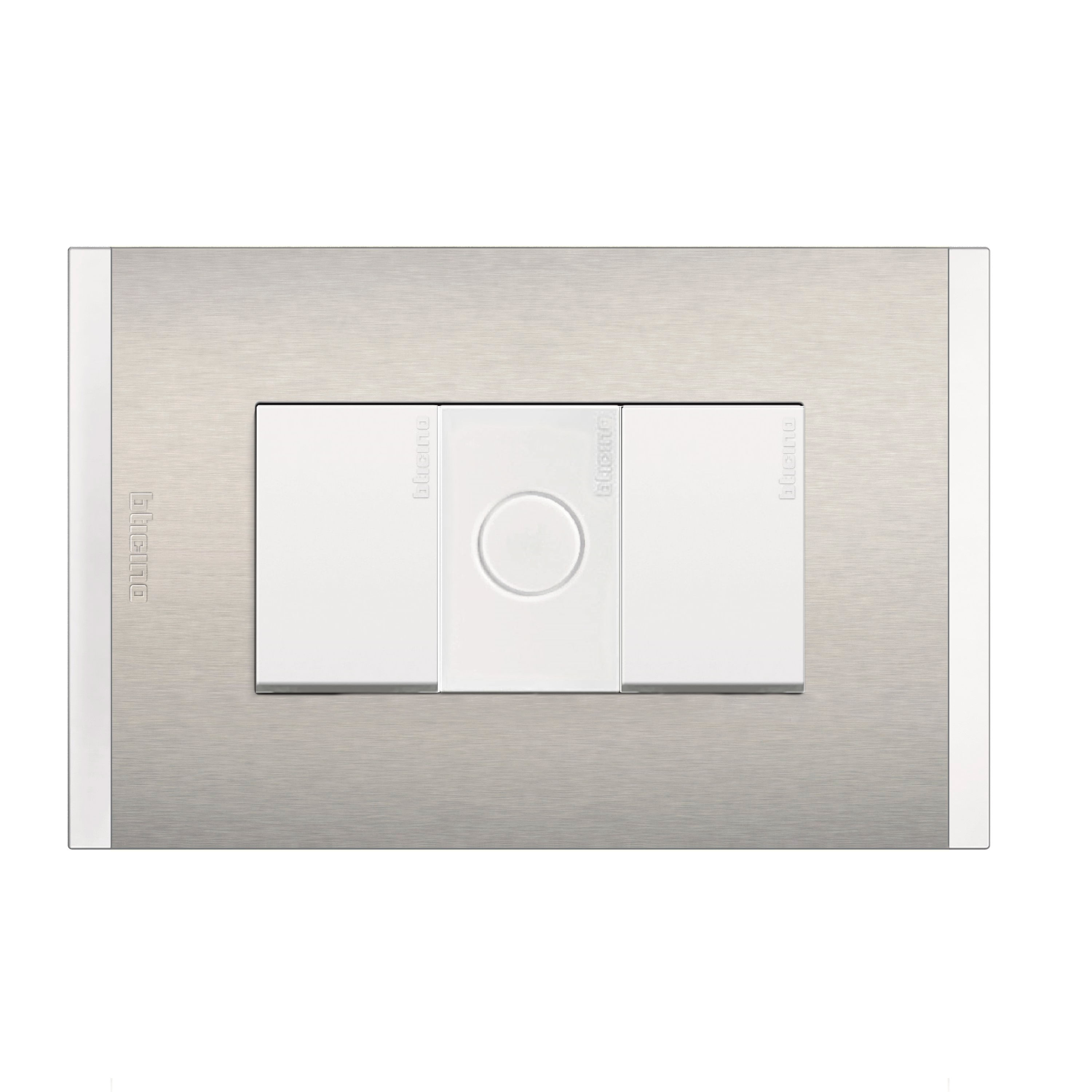 Interruptor 9/15 10AX 250V Blanco Metal Aluminio Nobile AF2200EBMN (149529) — BTicino