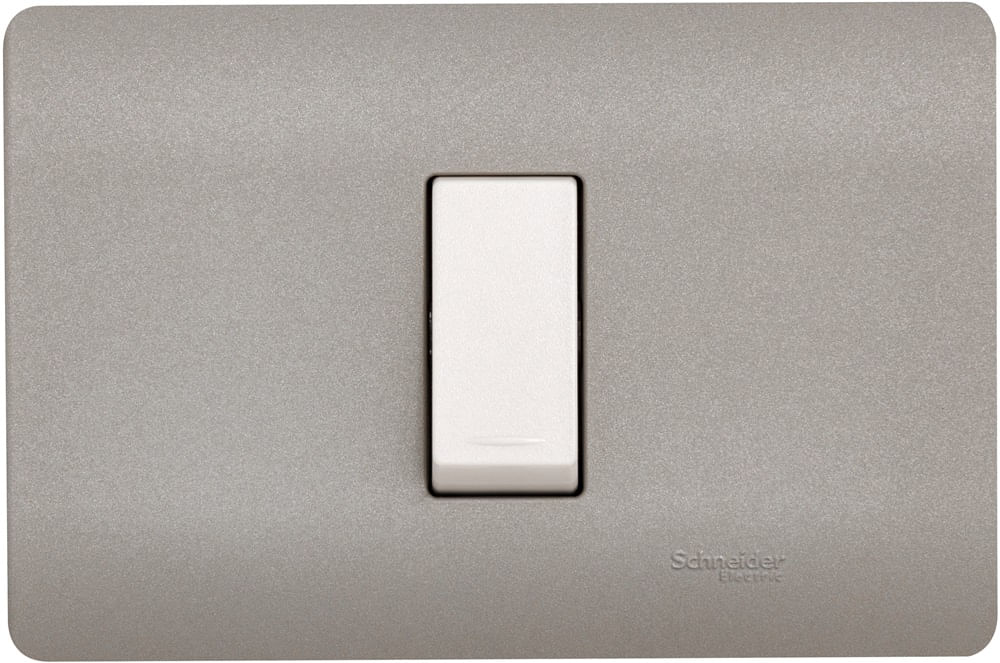 Interruptor Simple 9/12 16A 250V Armado Niquel/beige Genesis MWD130267400 (154018) — SCHNEIDER ELECTRIC