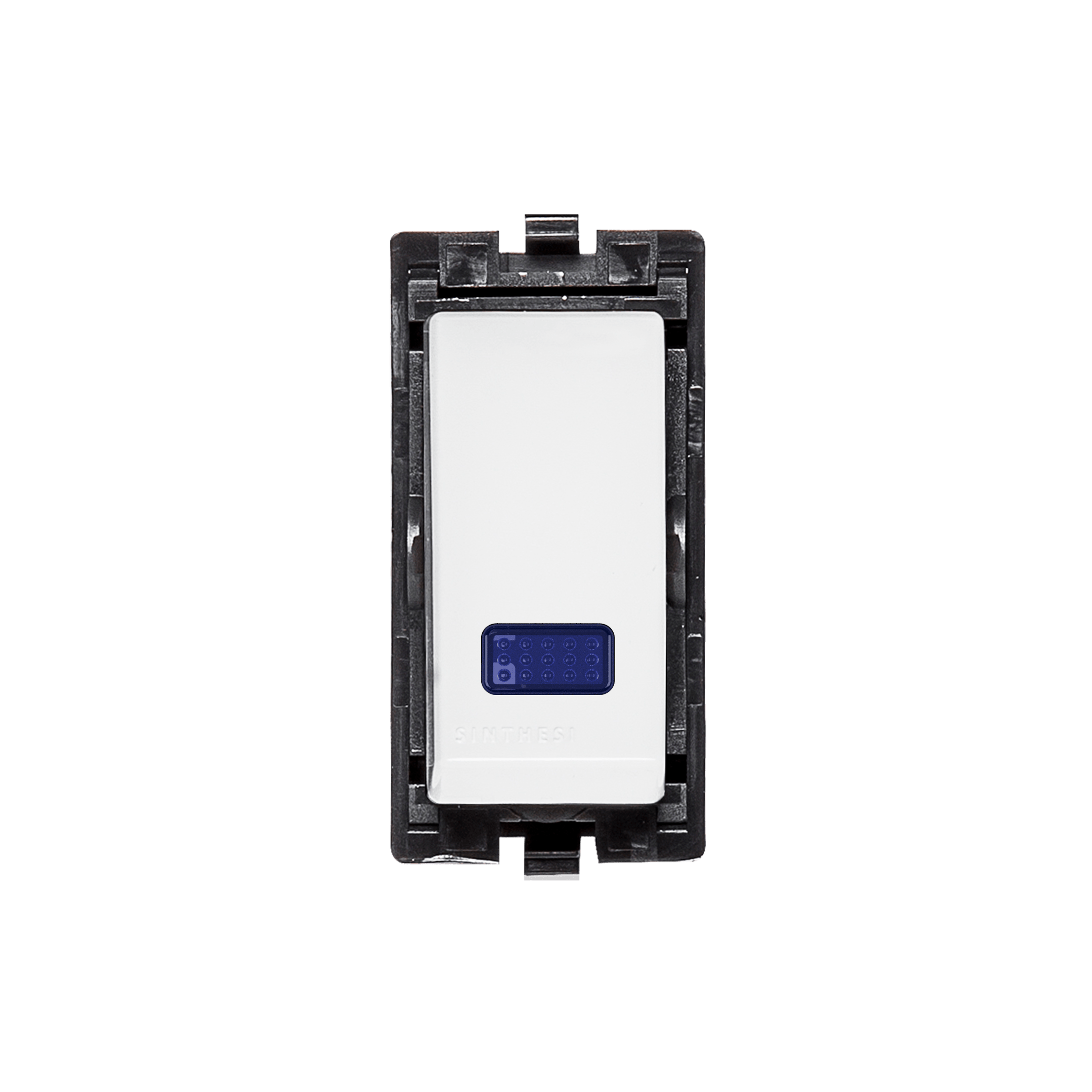 Módulo Conmutador 9/24 Luminoso 16A 250V S17 Blanco 179201 — Sinthesi — Sinthesi