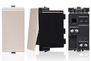 Módulo Interruptor 9/12 16A 250V S22 Beige 222002 — Sinthesi — Sinthesi