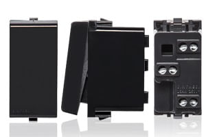 Módulo Conmutador 9/24 16A 250V S22 Noir 222206 — Sinthesi — Sinthesi