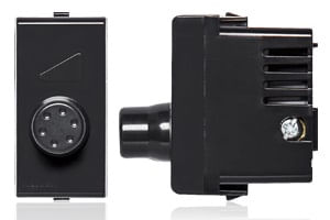 Módulo Dimmer Resistivo 300W 250/127V S22 Noir 224406 — Sinthesi — Sinthesi