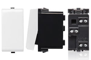 Módulo Conmutador 9/24 16A 250V S22 Blanco 222201 — Sinthesi — Sinthesi