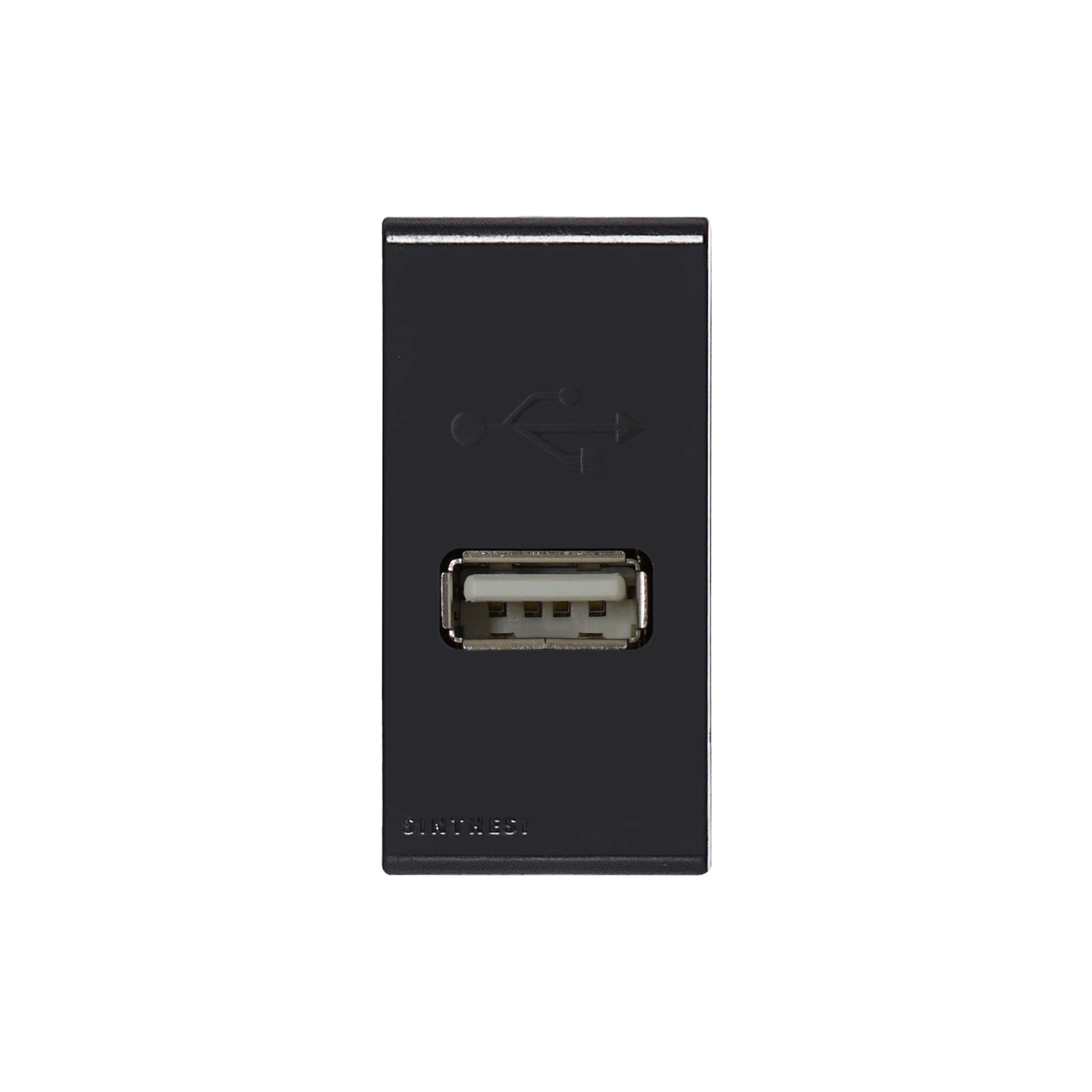 Módulo Cargador USB 1A 5V S22 Noir 224706 — Sinthesi — Sinthesi