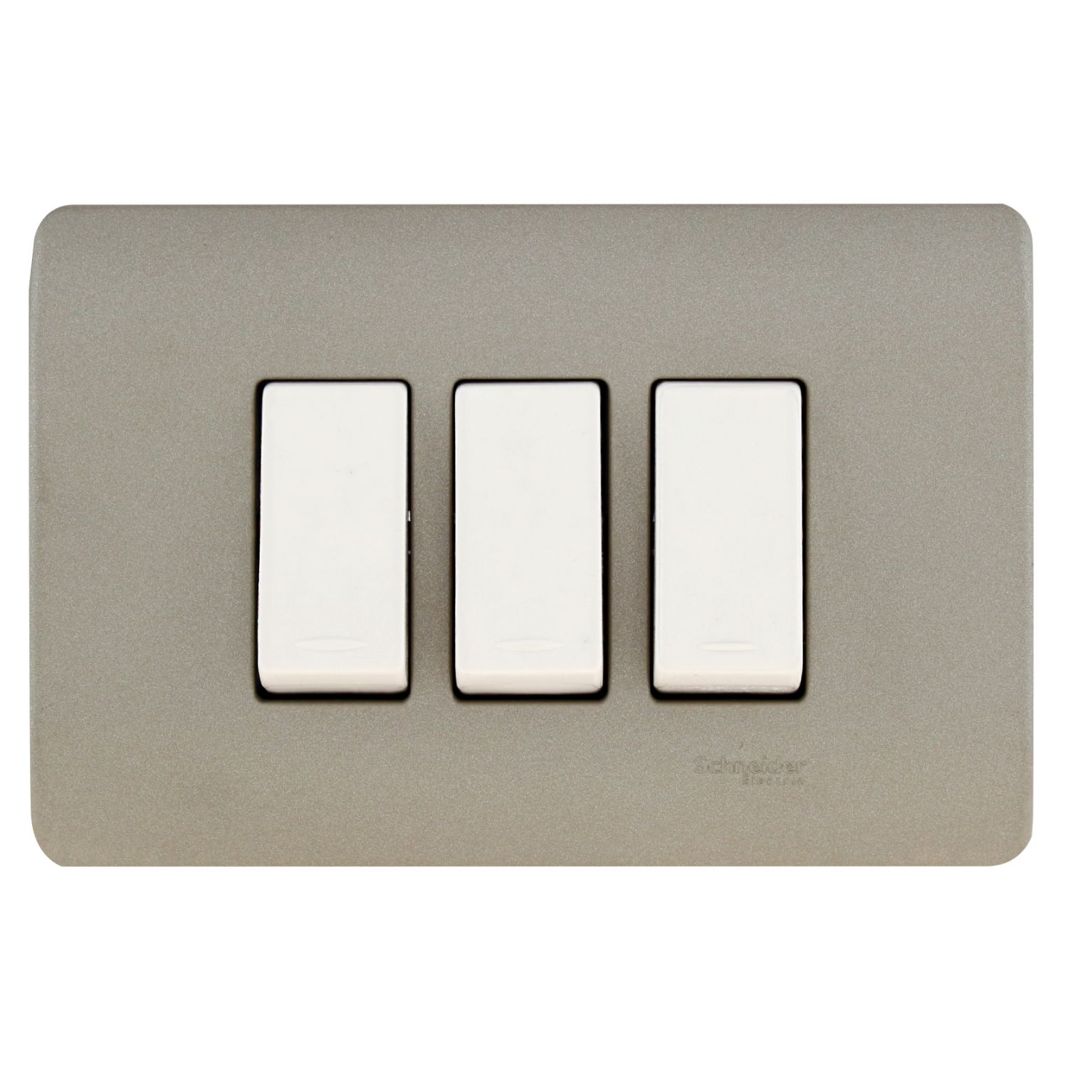 Interruptor Triple 9/32 16A 250V Armado Niquel/beige Genesis MWD130267403 (155818) — SCHNEIDER ELECTRIC