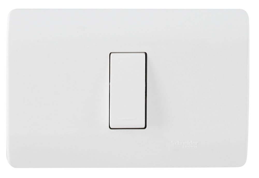 Interruptor Pulsador Blanco 16A 250V Armado Blanco Genesis MWD130247505 (156418) — SCHNEIDER ELECTRIC