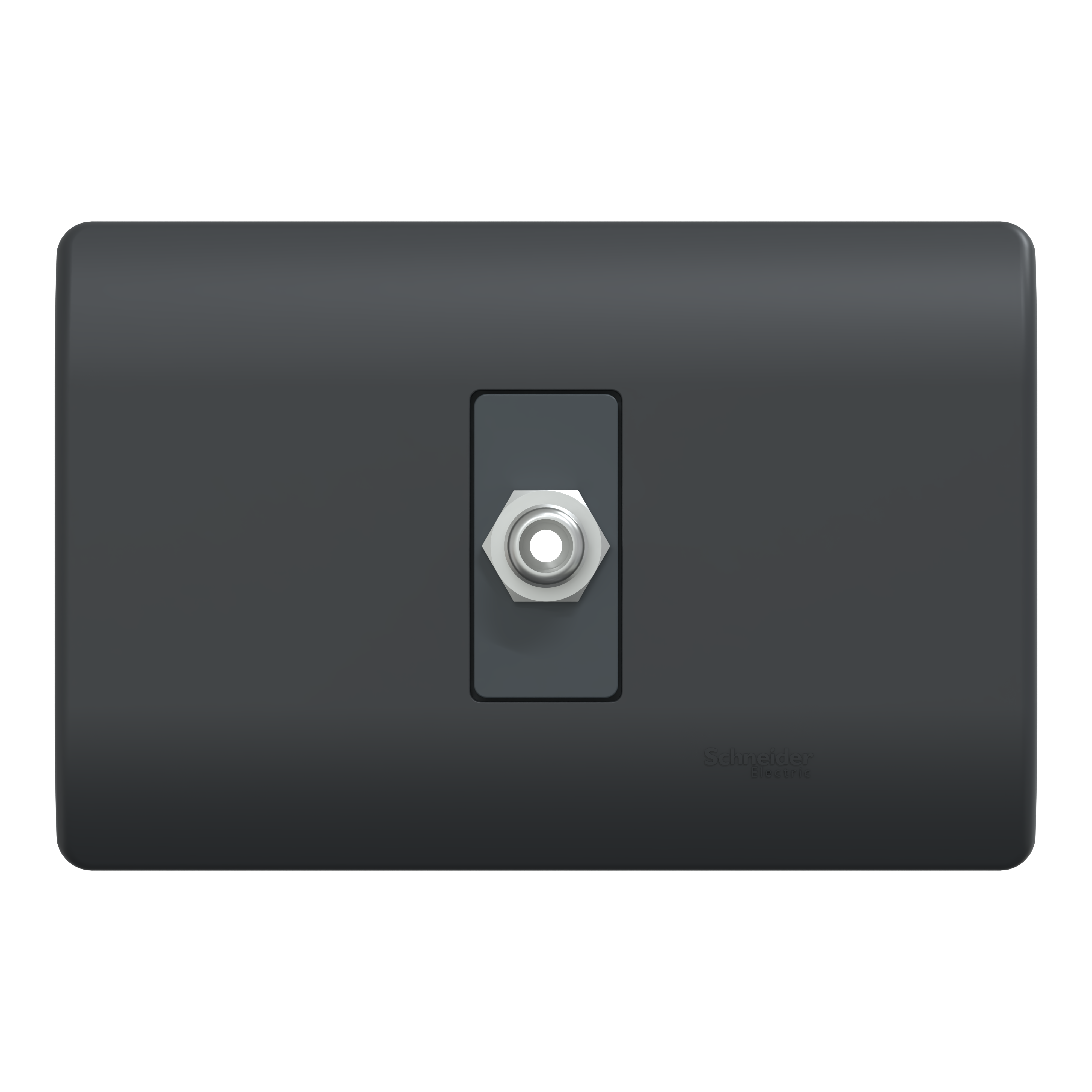Toma Coaxial Tv Genesis MWD64686 Negro (156445) — SCHNEIDER ELECTRIC