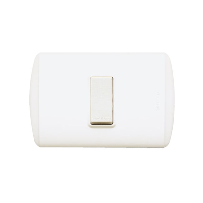 Interruptor Simple 9/12 10A 250V Blanco Emb 1100BN Modus Plus (156650) — BTICINO