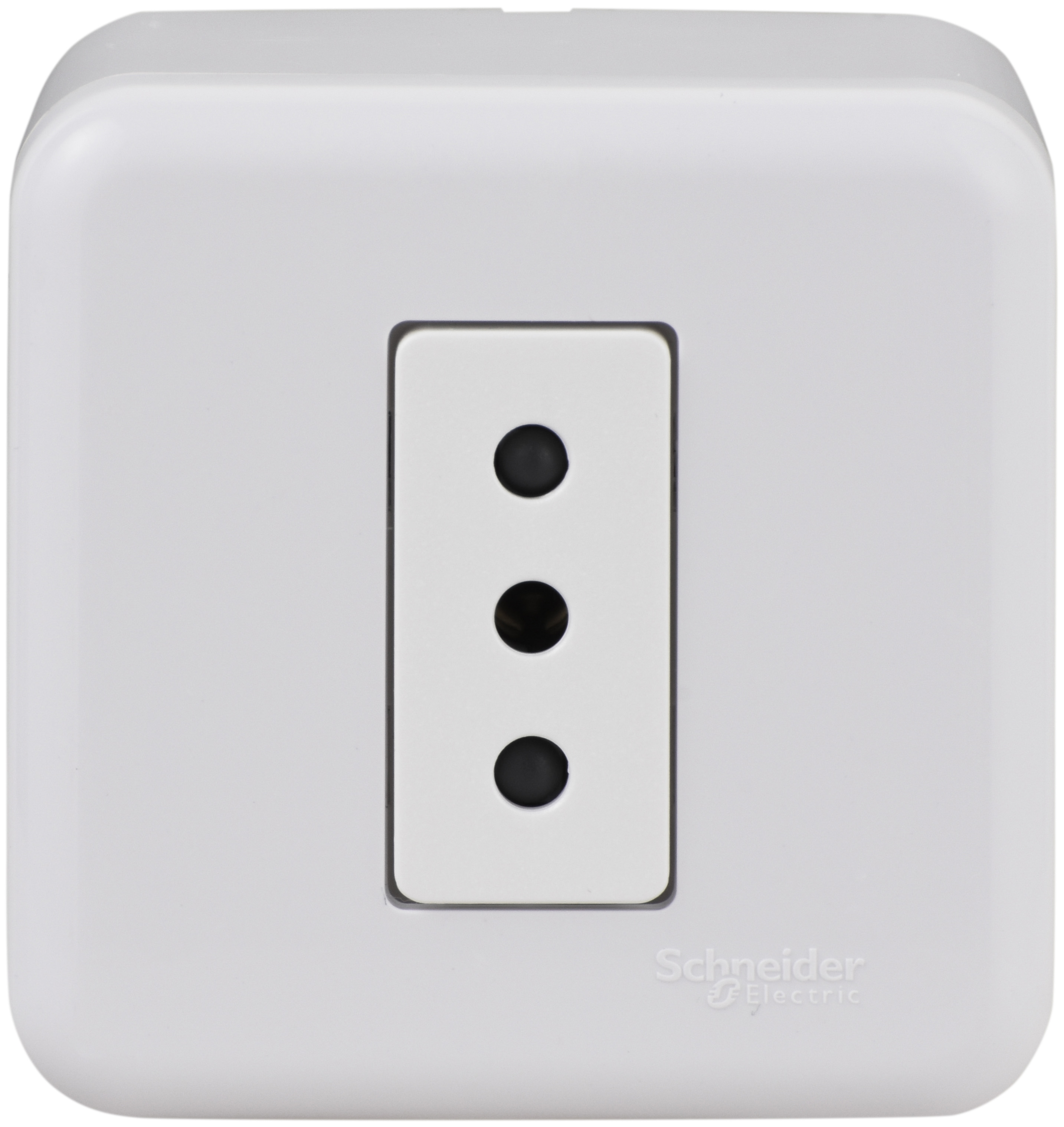Casquete Armado Toma Corriente Simple 10A 250V Blanco Genesis MWD66170 (156835) — SCHNEIDER ELECTRIC