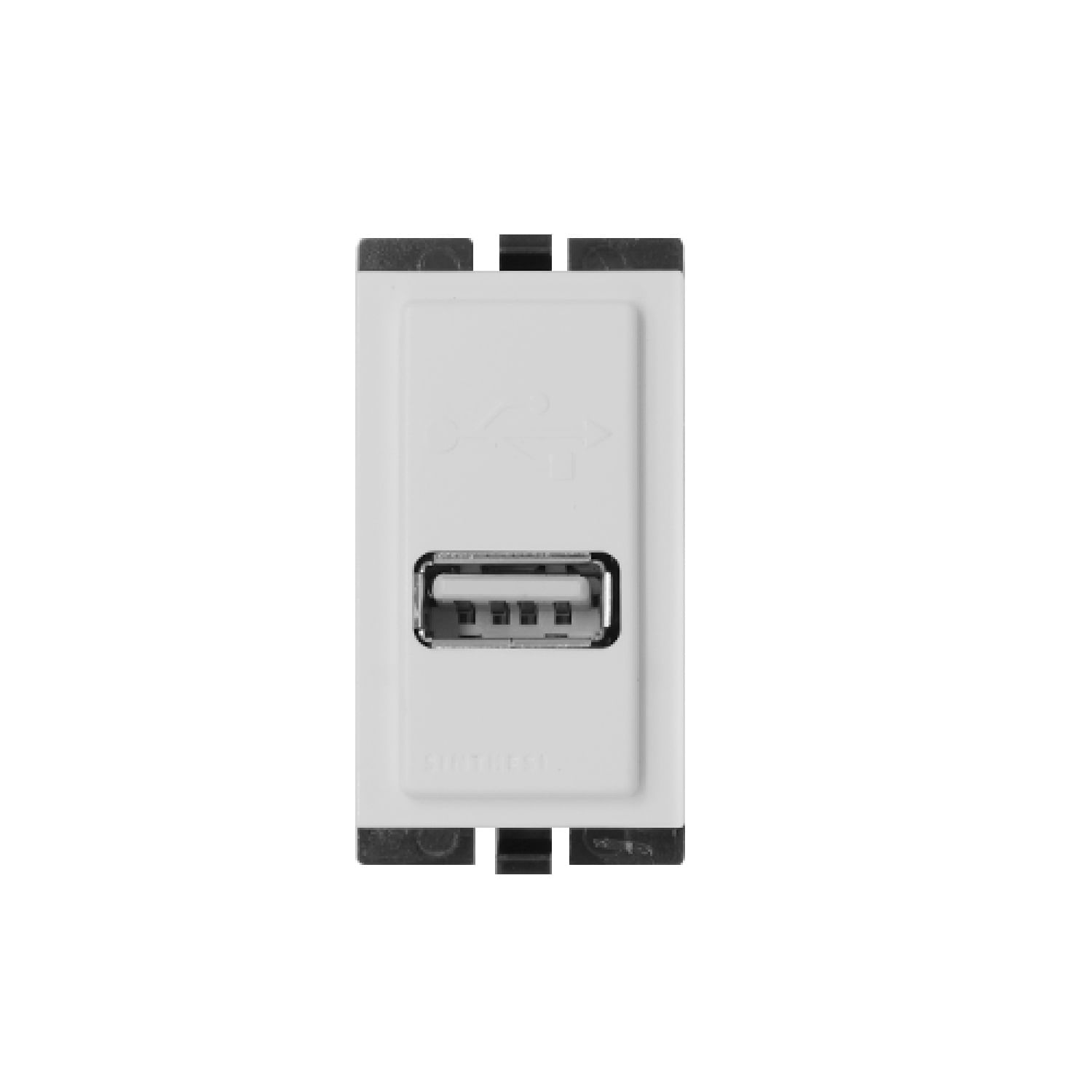 Módulo Cargador USB 1A 5V S17 Blanco 174701 — Sinthesi — Sinthesi