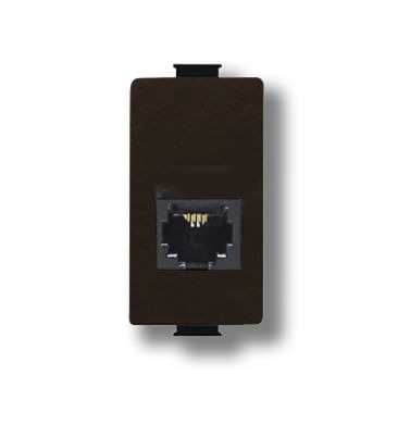Modulo Toma RJ11 Telefonico Gris Moro Matix AM5982CG (158634) — BTICINO