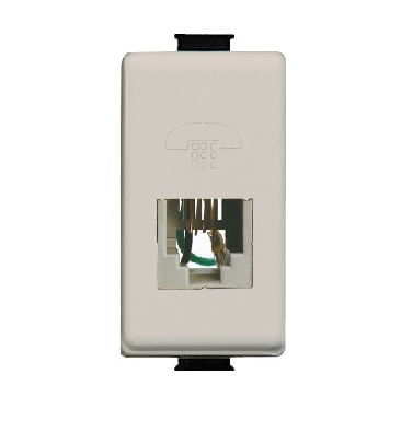 Modulo RJ11 Telefonico Beige Matix AM5982CBE (158643) — BTicino
