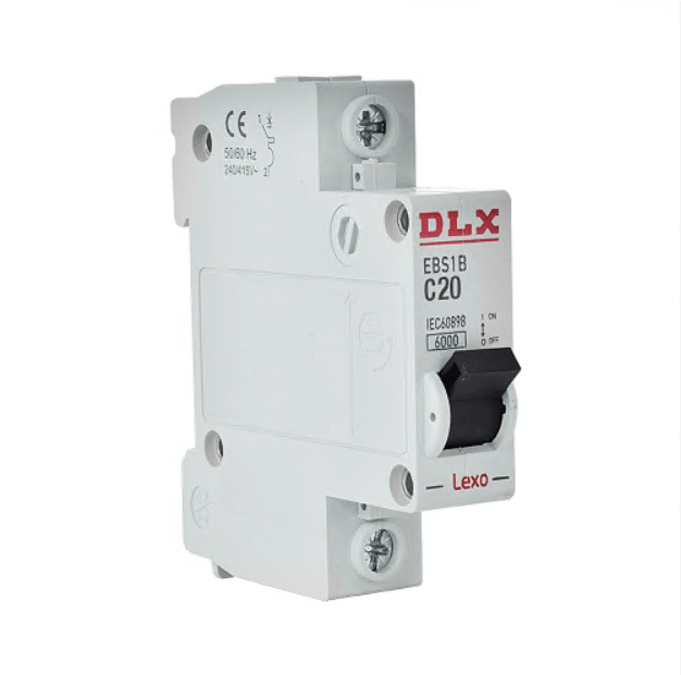 Interruptor automático 1x16A 6kA curva C 5600016 — LEXO