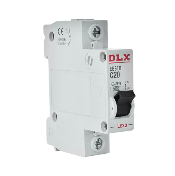 Interruptor automático 1x40A 6kA curva C 5600040 — LEXO