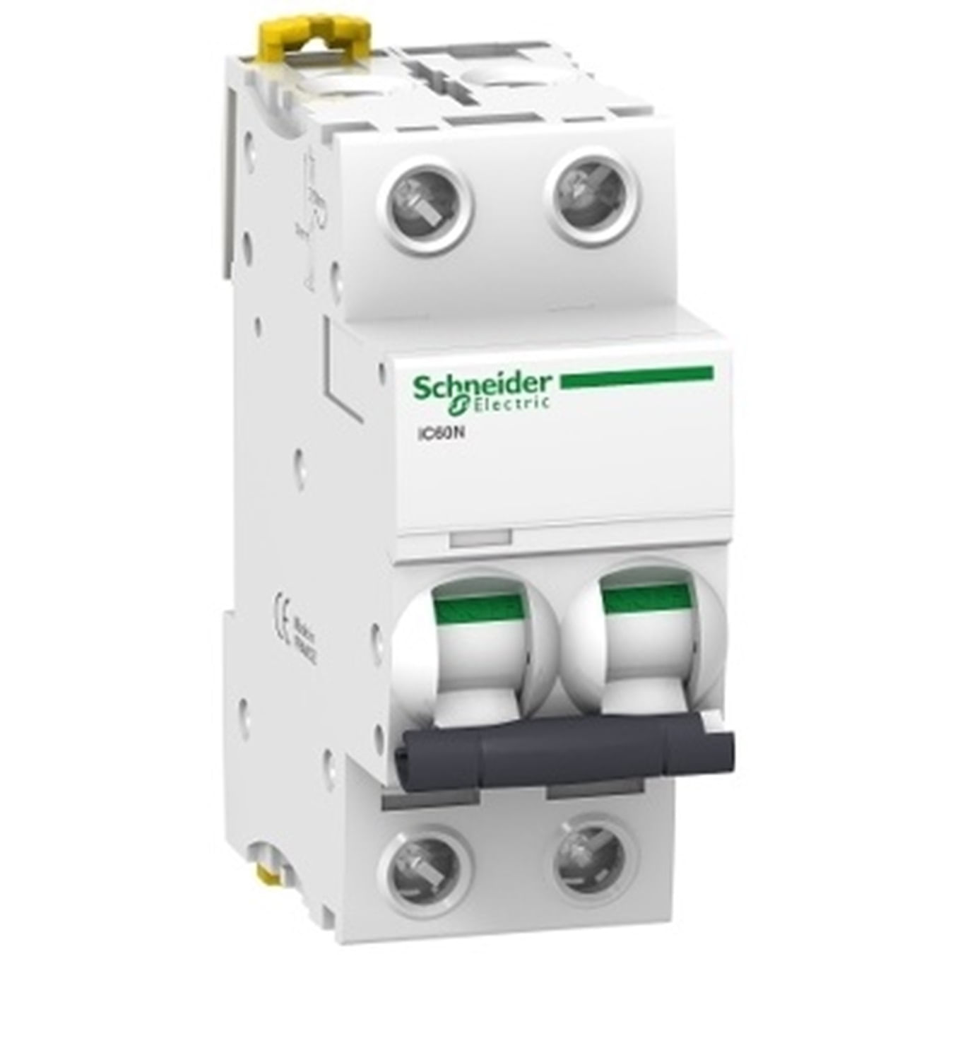 Interruptor automático 2x4A 10kA curva C iC60N A9F74204 Schneider — SCHNEIDER ELECTRIC