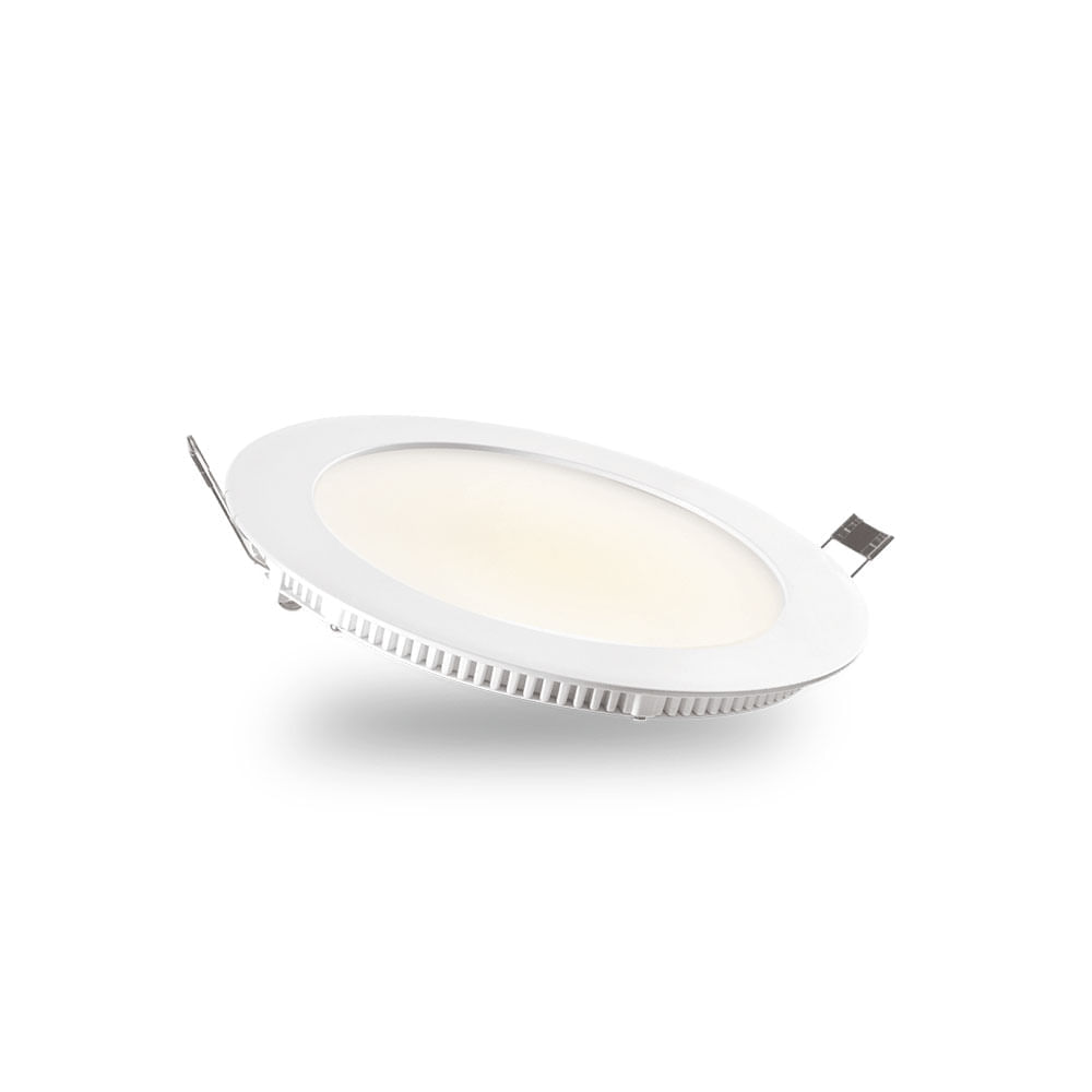 Foco LED Embutido 12W 3000K Redondo 840lm 1525112 Vkb (179173) — VKB