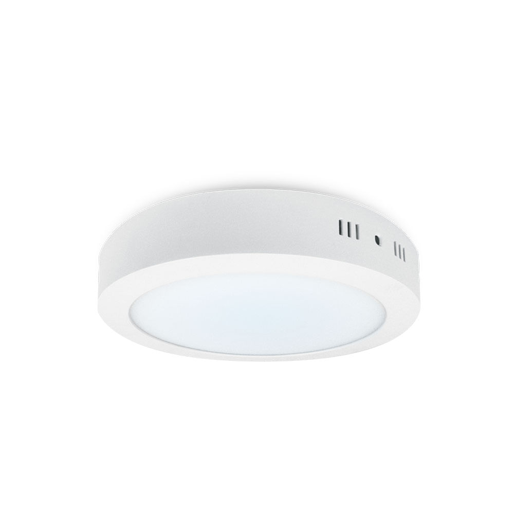 Foco LED Sobrepuesto 12W 4000K Redondo 840lm 1525812 Vkb (179189) — VKB
