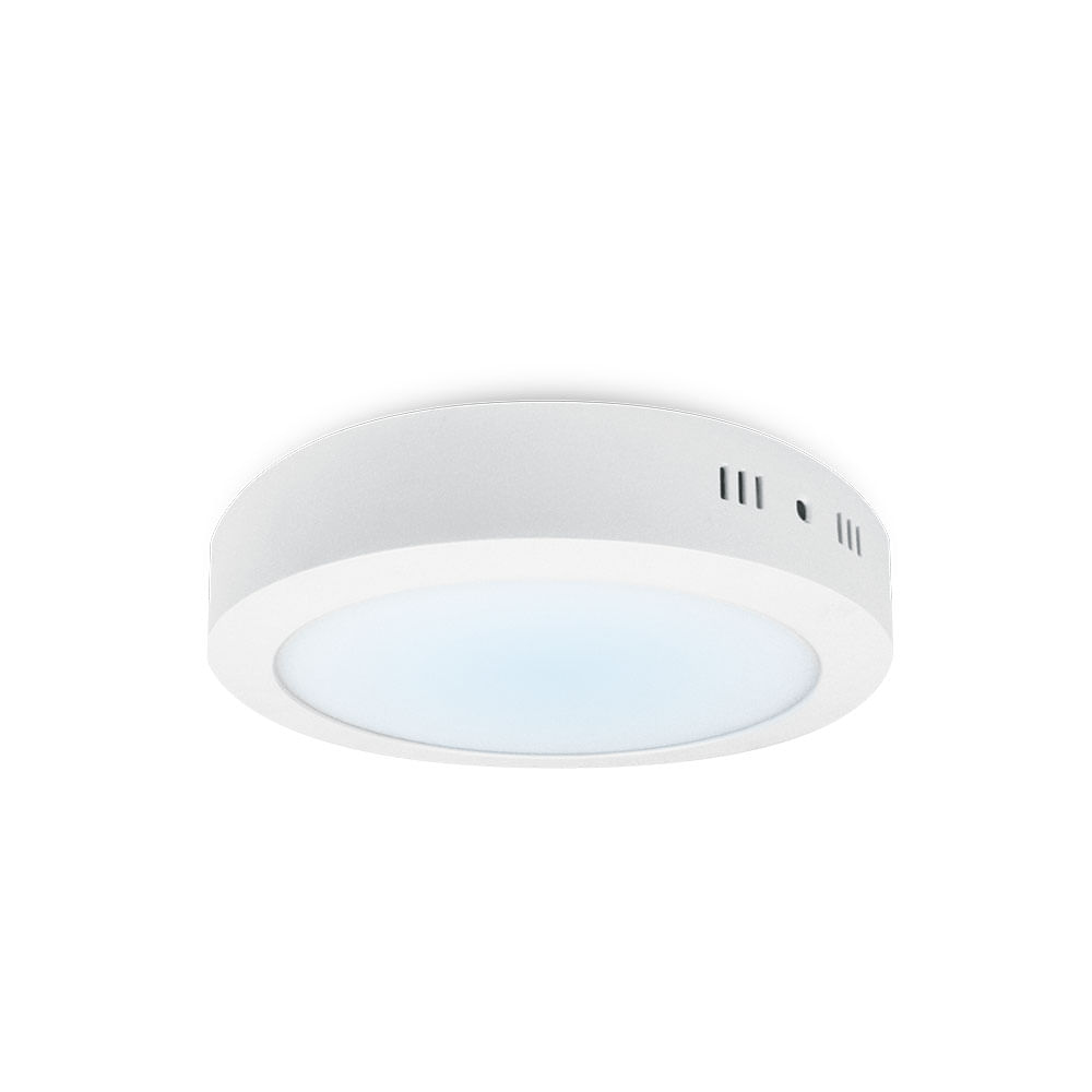 Foco LED Sobrepuesto 12W 6000K Redondo 840lm 1526412 Vkb (179190) — VKB