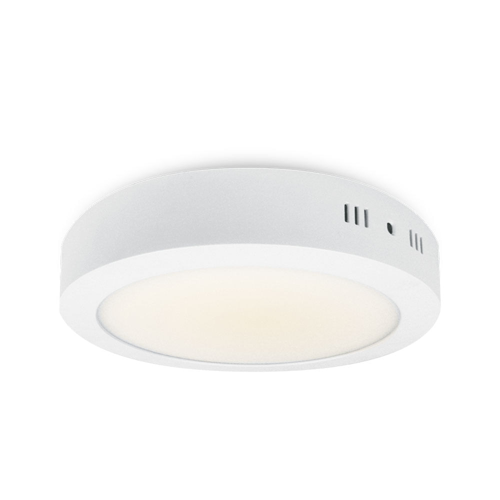 Foco LED Sobrepuesto 24W 3000K Redondo 2100lm 1525224 Vkb (179194) — VKB