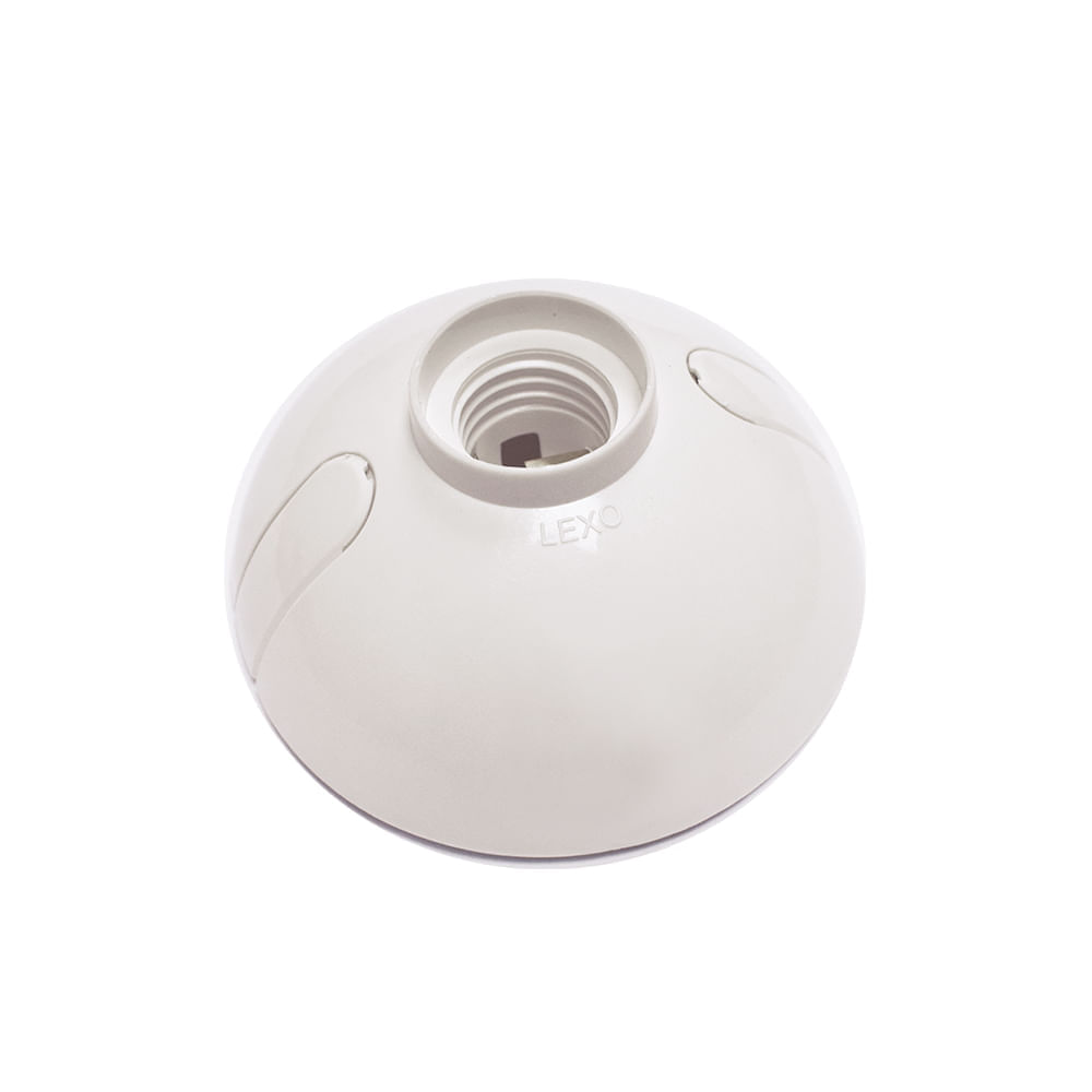 Portalampara Tipo Plafon E27 250V Blanco 7627112 Lexo (179622) — LEXO