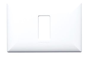 Placa 1 Puesto S17 Blanco Con Soporte 170101 — Sinthesi — Sinthesi