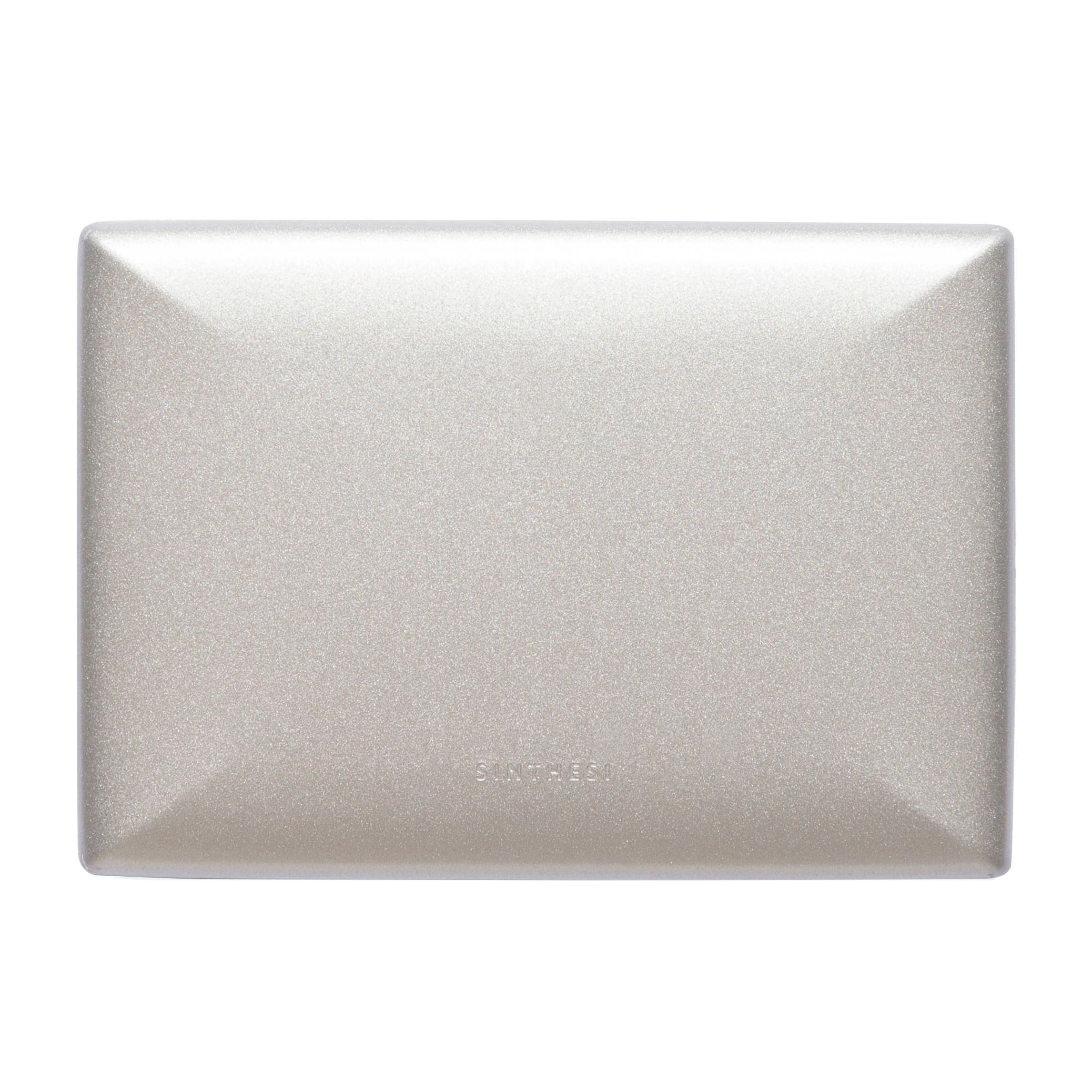 Placa Ciega S22 Aluminio Champagne Con Soporte 220032 — Sinthesi — Sinthesi