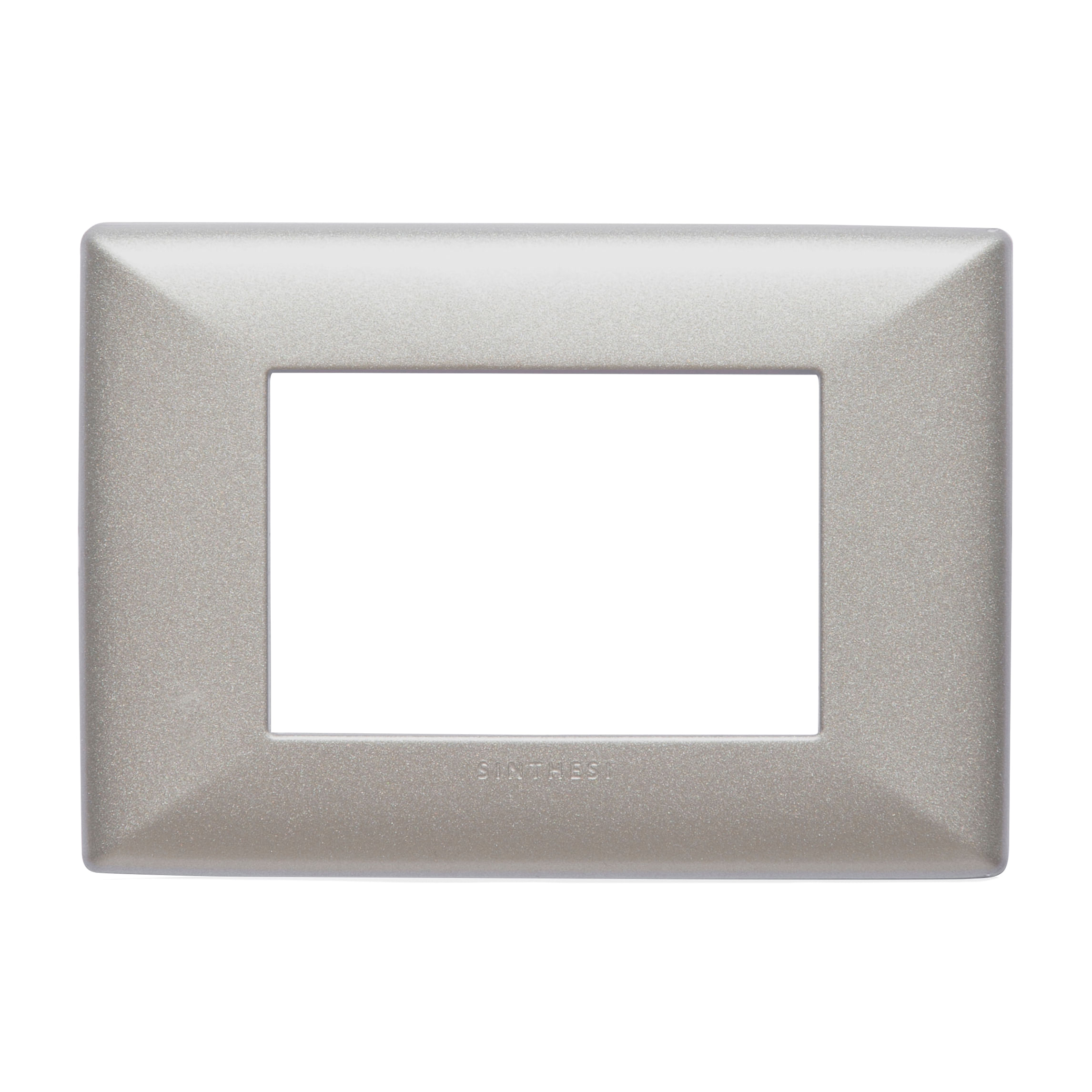 Placa 3 Puestos S22 ABS Champagne Con Soporte 220330 — Sinthesi — Sinthesi